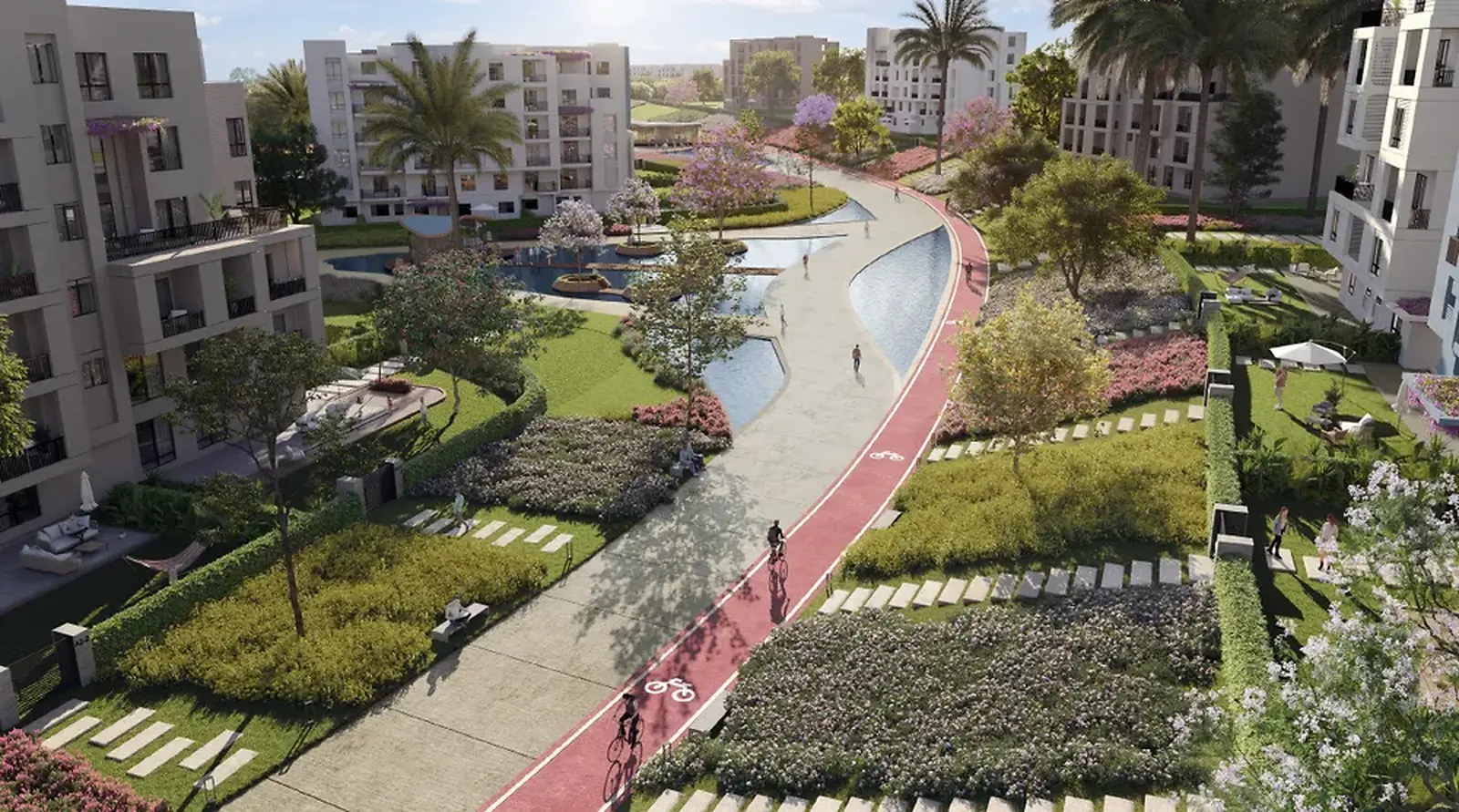 Types of O West Orascom apartments for sale